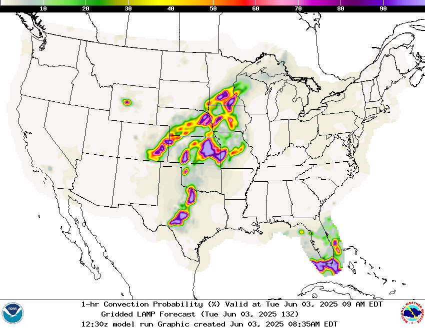Convection Forecast Graphic